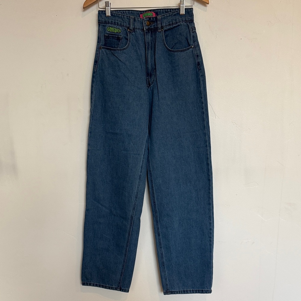Empire Tori Mid Rise Blue Denim Jeans
